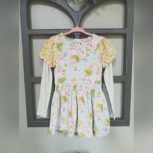 Matilda jane floral spring tunic dress
